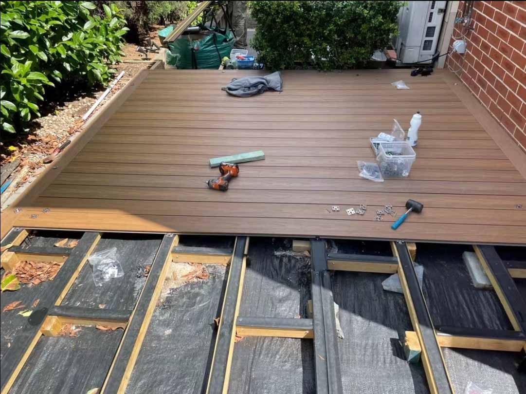 China composite decking board