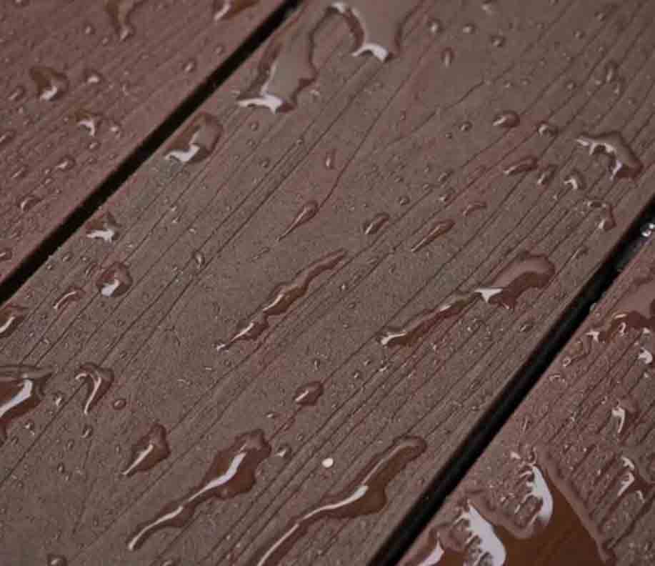 China waterproof wpc decking board