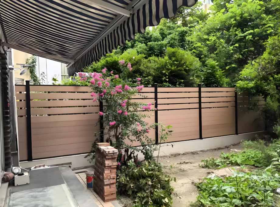 WPC Fence for garden in china